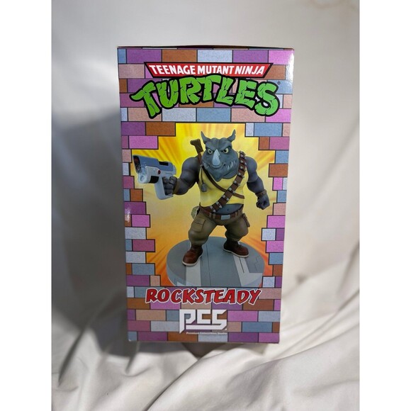 Teenage Ninja Turtles Rocksteady Statue PCS Collectibles Figure 12" - Picture 6 of 9